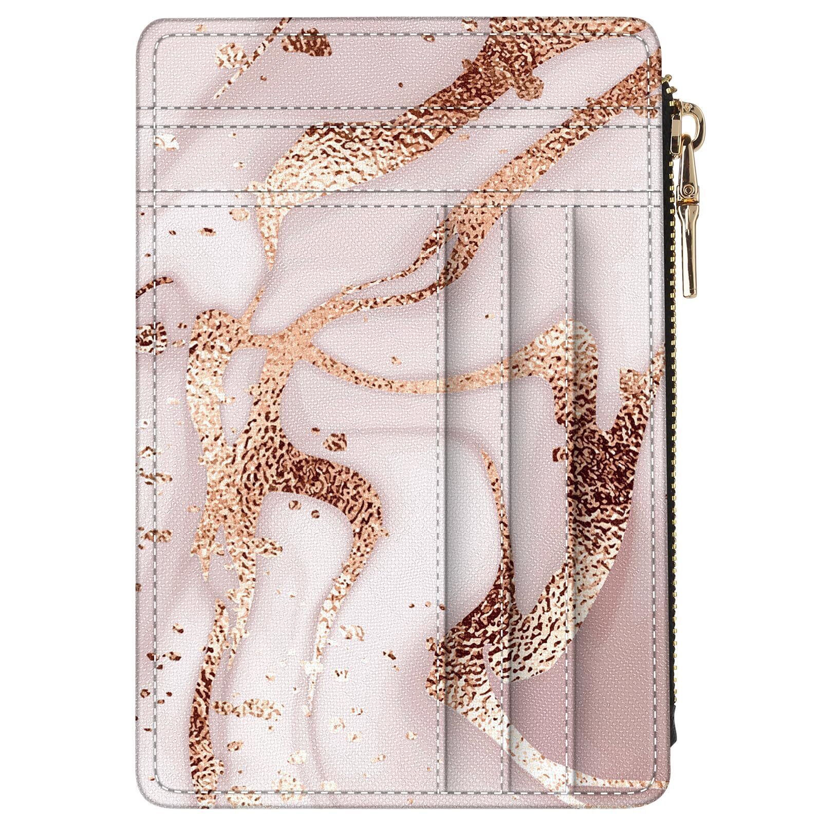 6201 Small Wallet  Rfid Thin Wallet  Thin Credit Card Holder Golden
